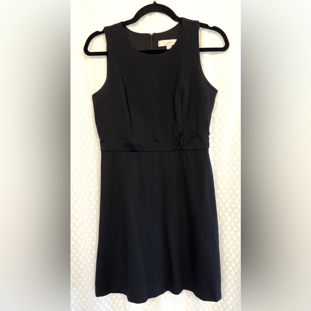 Ann Taylor Loft Petites | Black Dress. Size 4P
